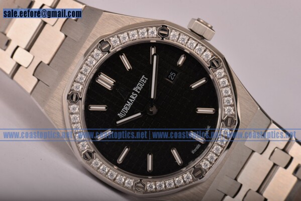 Best Replica Audemars Piguet Royal Oak Watch Steel 15400st.oo.1220st.01D (EF) - Click Image to Close